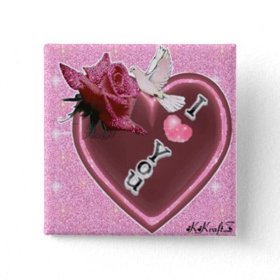 Heart Rose Dove I Love You