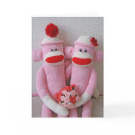 K&K Sock Monkeys Card