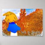 K&K: Walking on the Beach in Winter Poster