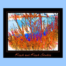 K&K - Waterside in Frame posters