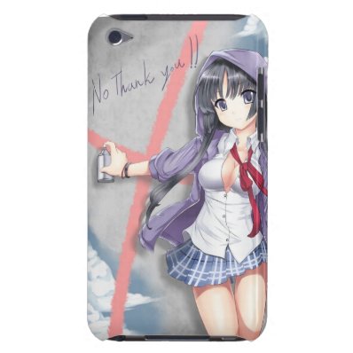 K-ON! Akiyama Mio iPod / iTouch Case Barely There iPod Cases