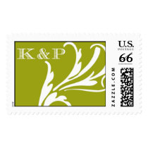 K&P Monogram stamp