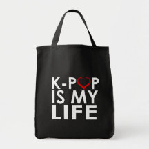 K-POP IS MY LIFE ♡ TOTE BAGS