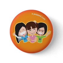 K-popped! Trio button by kpoppedtrio K-popped! Trio button