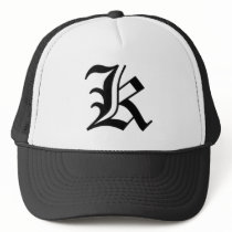 K-text Old English hats