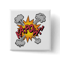 Ka Pow! Cartoon Pin