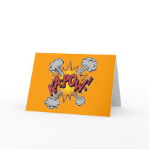 Ka Pow! Cartoon Greeting Cards