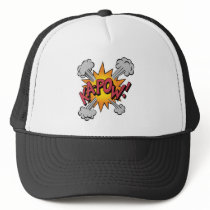 Ka Pow! Cartoon Mesh Hat