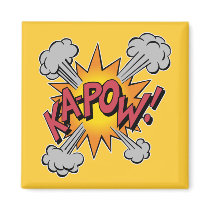 Ka Pow! Cartoon Fridge Magnets