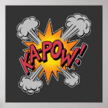 Ka Pow! Cartoon posters
