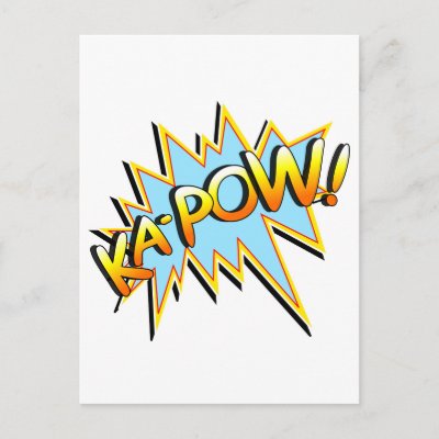 Comic Words Pow