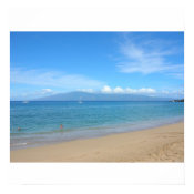 Kaanapali Beach, Maui print