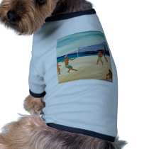 Kaanapali Beach Volleyball Doggie Tshirt