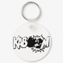 Kaboom! 3 Keychain by alternateworlds Kaboom! 3 Keychain