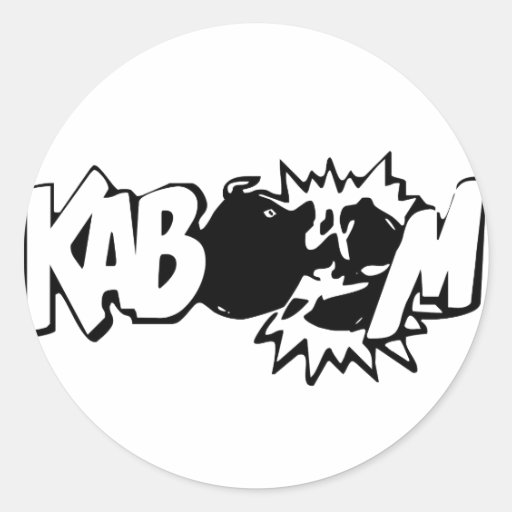 Kaboom! 3 Stickers