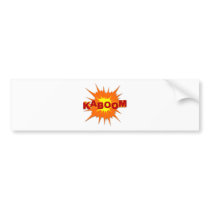 Kaboom Bumper Sticker
