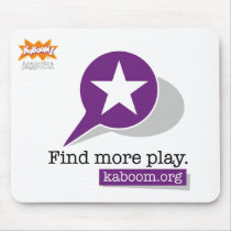 KaBOOM! Find More Play mousepads by kaboomstore KaBOOM! Find More Play mousepads