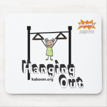 KaBOOM! Hanging Out mousepads by kaboomstore KaBOOM! Hanging Out mousepads
