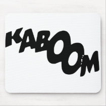 Kaboom II Mousepad by alternateworlds Kaboom II Mousepad
