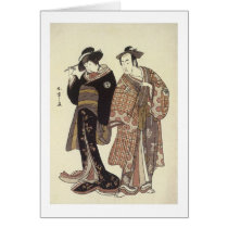 Kabuki Actor Matsumoto Koshiro IV, Shunsho, 1780 cards by japaneseartmall Kabuki Actor Matsumoto Koshiro IV, Shunsho, 1780 cards