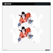 Kabuki Actor PS3 Controller Skin
