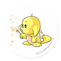 Kacheek Yellow stickers by neopets Kacheek Yellow stickers