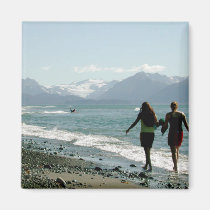 Kachemak Bay Beach magnets