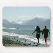 Kachemak Bay Beach mousepads