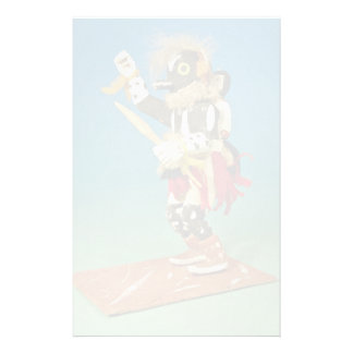 Kachina doll, Native American Stationery Paper