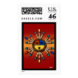Kachina Feathered Headdress postage