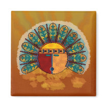 Kachina Mask magnets