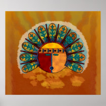 Kachina Mask Poster