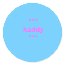 *** kaddy *** stickers