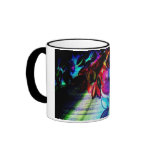 Kaelidoscope of Leaves Mugs