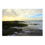 kaena point sunset oahu posters
