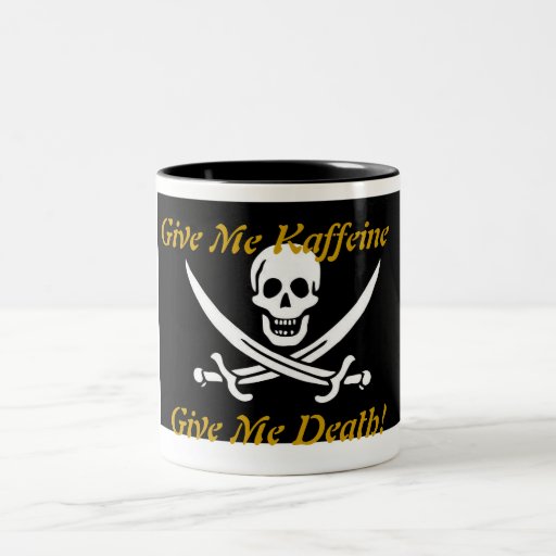 Kaffeine Pirate Coffee Mug