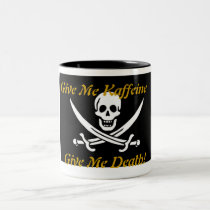 Kaffeine Pirate mugs