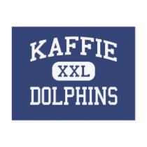 Kaffie Dolphins Middle Corpus Christi Texas postcards by customteamsportswear Kaffie Dolphins Middle Corpus Christi Texas postcards