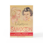 Kaharpea (Curly Hair) Shampoo Greeting Card
