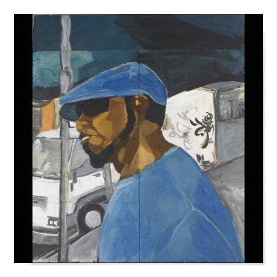 Kahlil - Canvas Print by twelveostudio