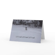 Kai in the snow card by jepineo Kai in the snow card