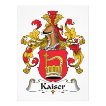 Kaiser Family Crest Invitation