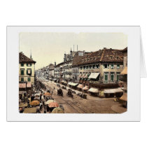 Kaiser Strasse, Karlsruhe, Baden, Germany classic Card