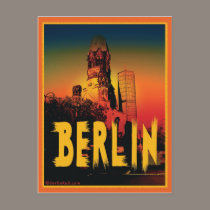 Kaiser-Wilhelm-Gedächtniskirche in Berlin postcards