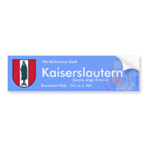 Kaiserslautern 2 bumper stickers