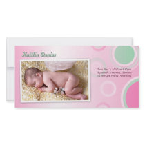 Kaitlin Denise Birth Announcement photo cards by KrispysKingdom Kaitlin Denise Birth Announcement photo cards