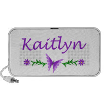 Kaitlyn (Purple Butterfly) Mp3 Speaker