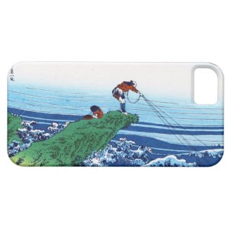Kajikazawa in Kai province Hokusai Katsushika iPhone 5 Case