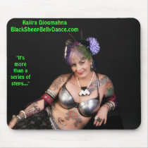 Kajira BlackSheep BellyDance Mouse Pad