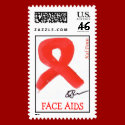 Kal Penn Ribbon postage